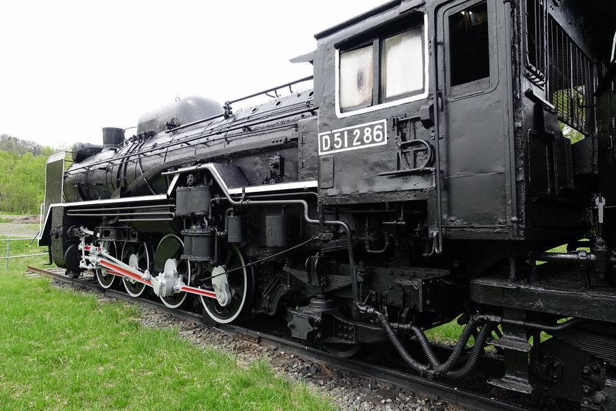 D51 286・59614：北海道ワイン工場前 SL広場: コバQのデジカメ歩き